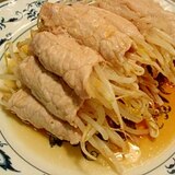 レンジで簡単蒸ししゃぶ　梅風味